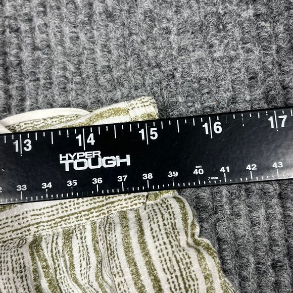 Wishlist Apparel Womens‎ Large Boho Wide Leg Lined Pants Striped Beach Pockets - Picture 5 of 14